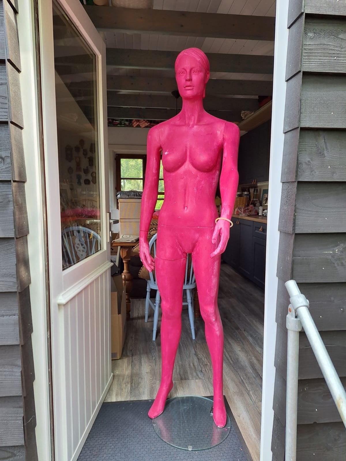 vrouwelijke paspop, lengte 190 cm, Ophalen, Gebruikt