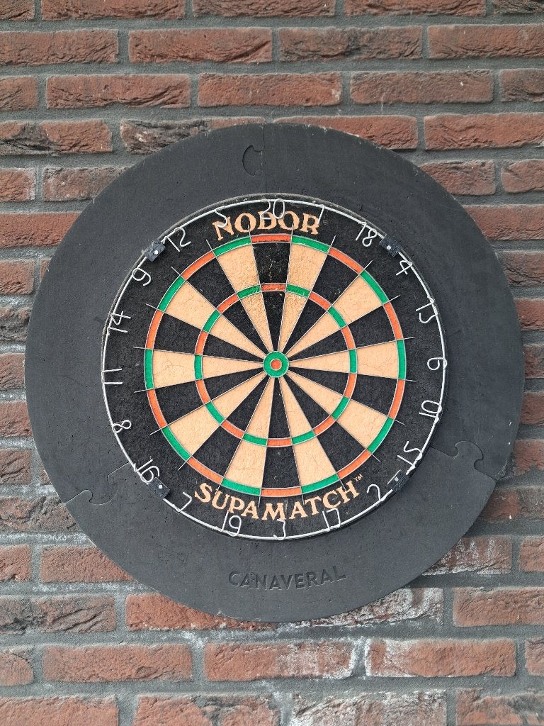 Dartblok, Sport en Fitness, Ophalen, Gebruikt, Dartbord
