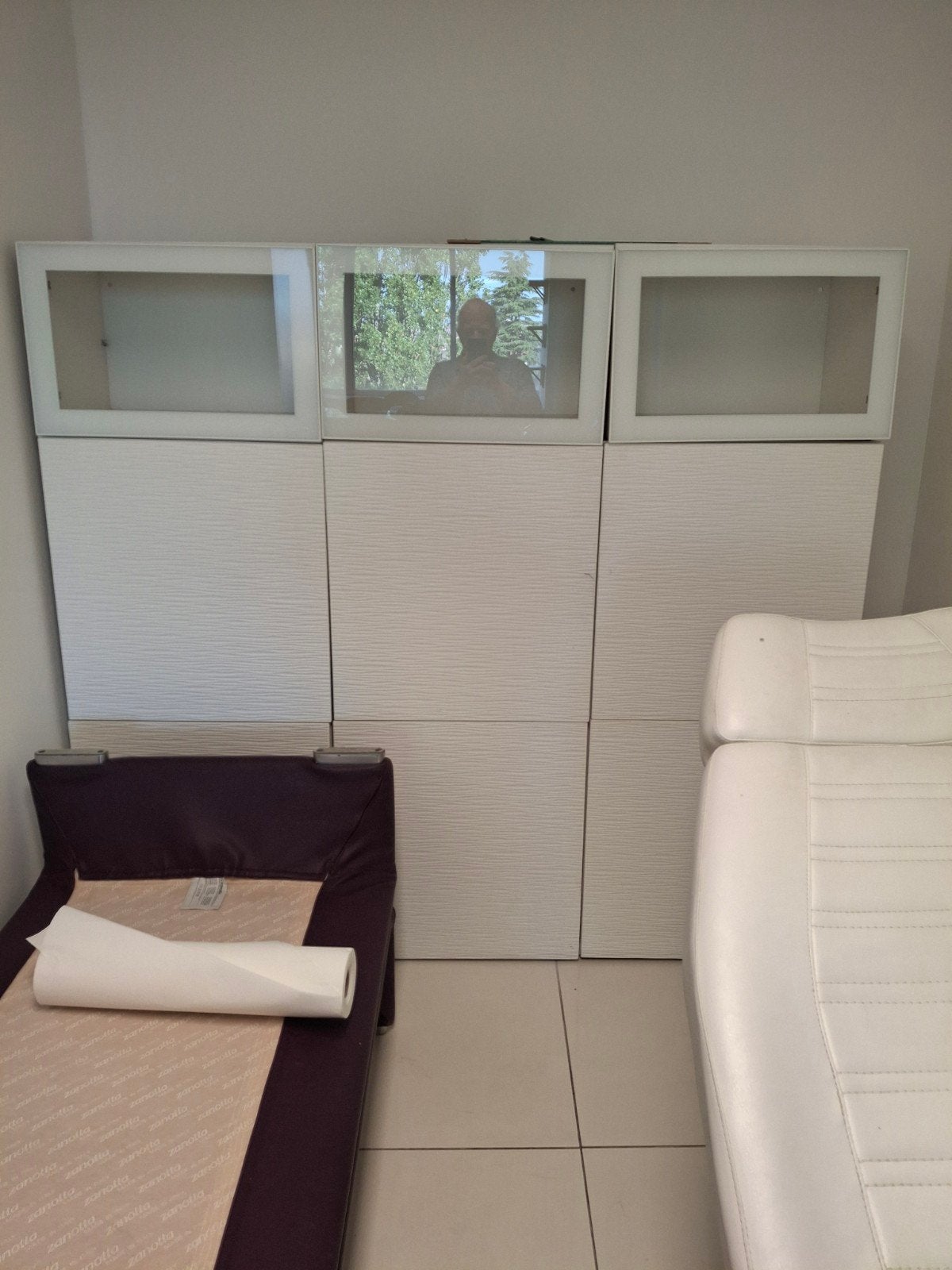 armoire de rangement, Enlèvement