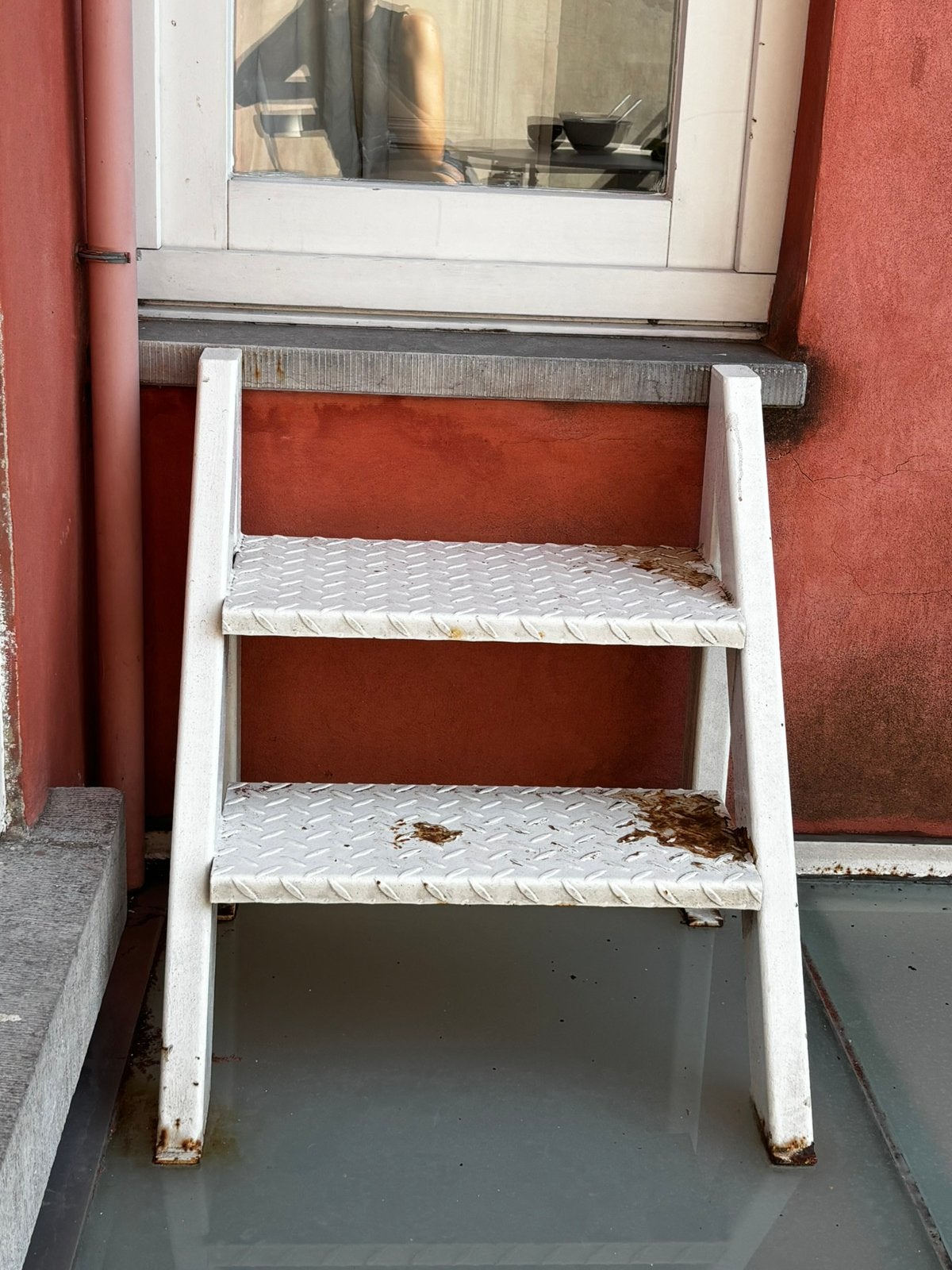 Trap tuin/terras, Ophalen, Gebruikt, Trap