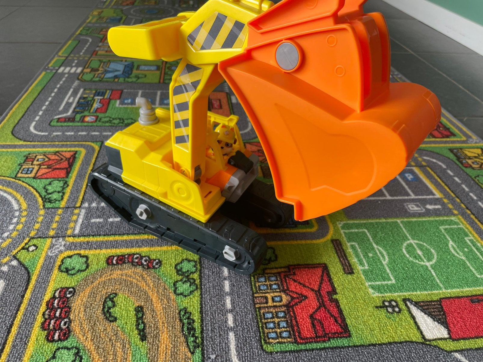 Jouets - Paw Patrol - Rubble crane, Collections, Jouets, Enlèvement ou Envoi, Comme neuf