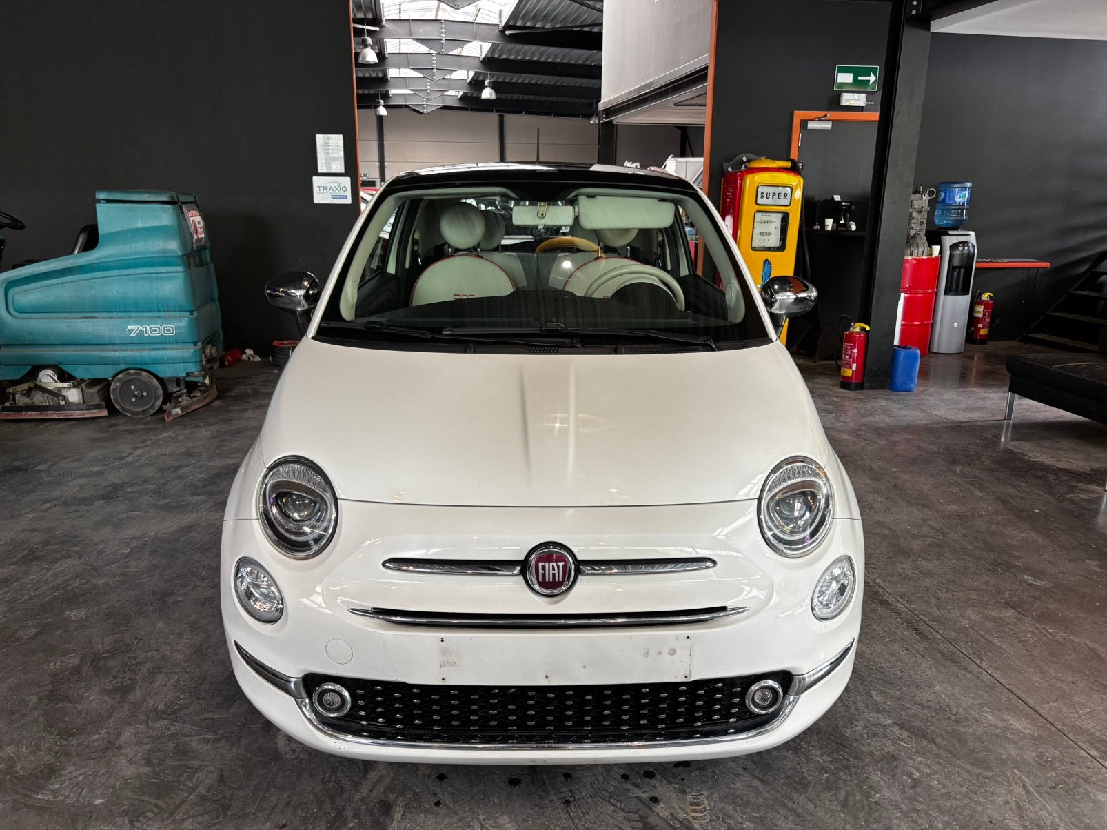 FIAT 500 / 12 MOIS DE GARANTIE, Autos, Fiat, 1242 cm³, Achat, Beige, Entreprise