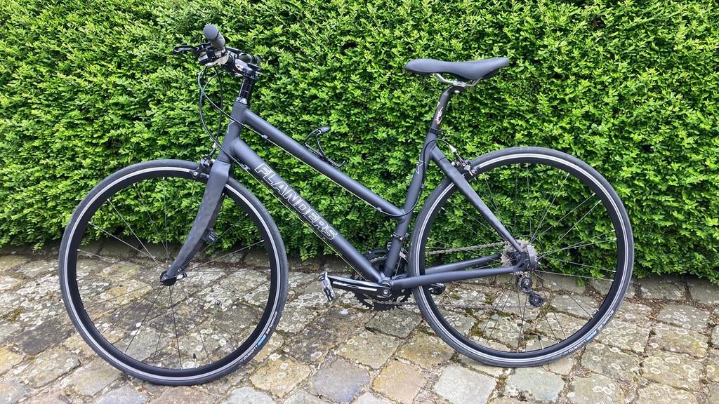 Damesfiets Flanders, Fietsen en Brommers, Ophalen, Zo goed als nieuw
