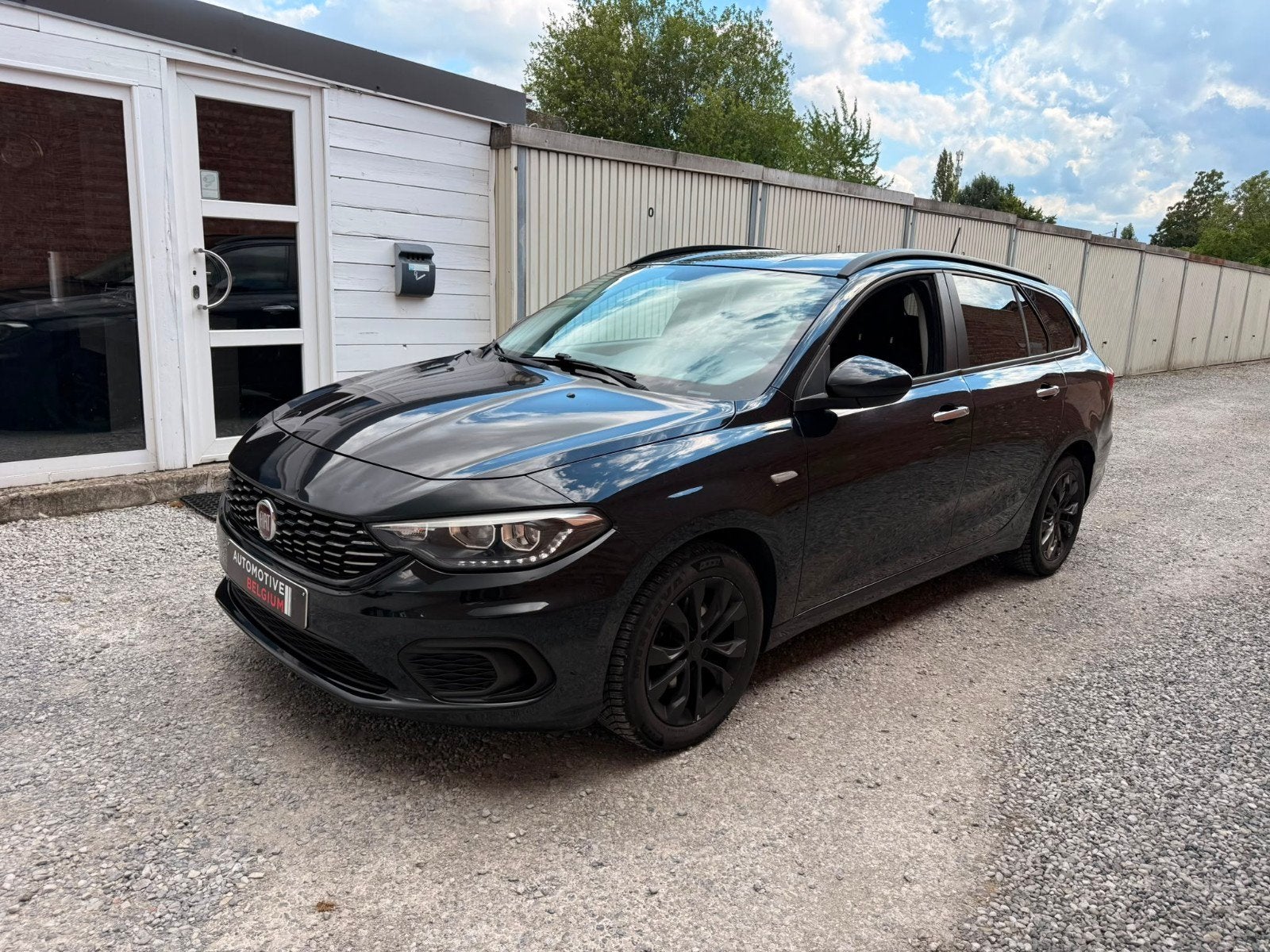 Fiat Tipo Benzine Euro 6b, Auto's, Stof, Parkeersensor, Zwart, Bedrijf