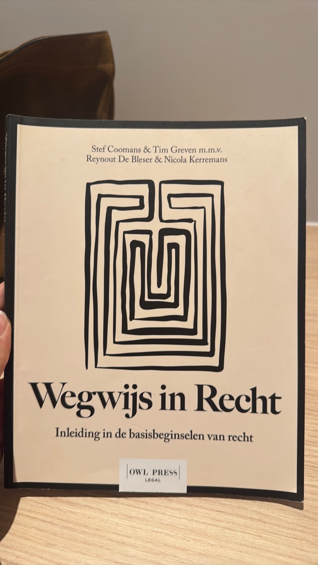 Stef Coomans - Wegwijs in recht, Enlèvement ou Envoi, Stef Coomans; Nicola Kerremans; Tim Greven; Reynout De Bleser