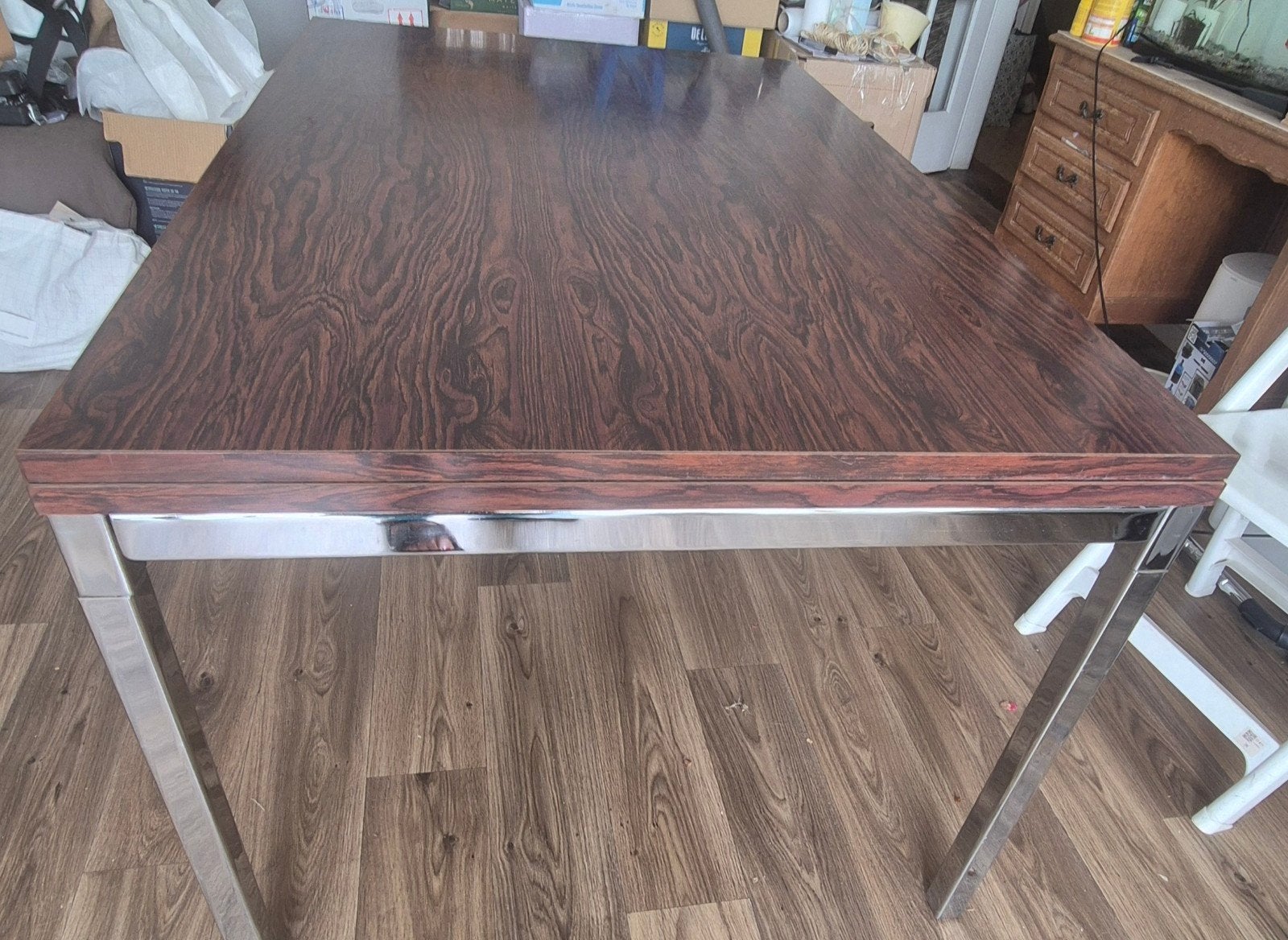 table avec 2 rallonges en formica, Enlèvement