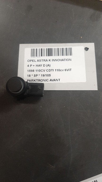 PARKEERSENSOR Opel Astra K (01-2015/12-2022) (12023042), Auto-onderdelen, Gebruikt, Opel, Opel Automobile GmbH, Kontakt-opel@opel.com