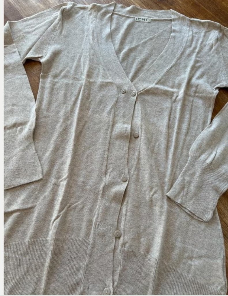 Vest Ichi maat L, Kleding | Dames, Beige, Maat 42/44 (L), Ophalen of Verzenden, Zo goed als nieuw