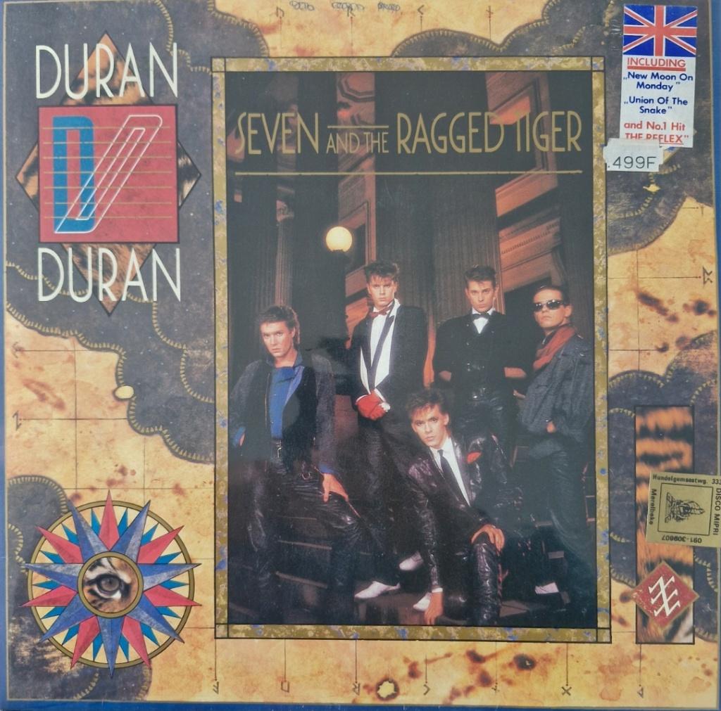 LP Duran Duran "Seven and Ragged Tiger ", 1980 - 1989, Ophalen of Verzenden, Zo goed als nieuw, Inclusief binnenhoes