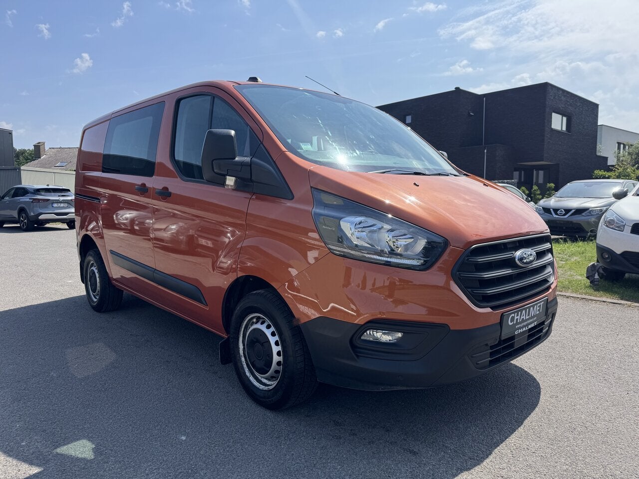 Ford Transit Custom 2.0TDCI 105 DC 5 ZIT COMFORT / GARANTIE, Auto's, 1995 cc, Overige kleuren, 0 kg, 5 deurs