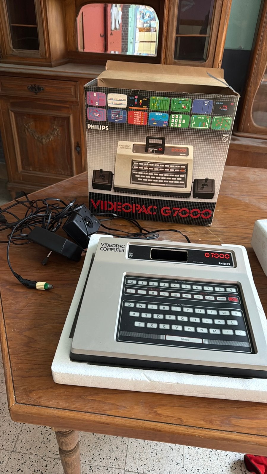 Philips Videopac G7000, Enlèvement