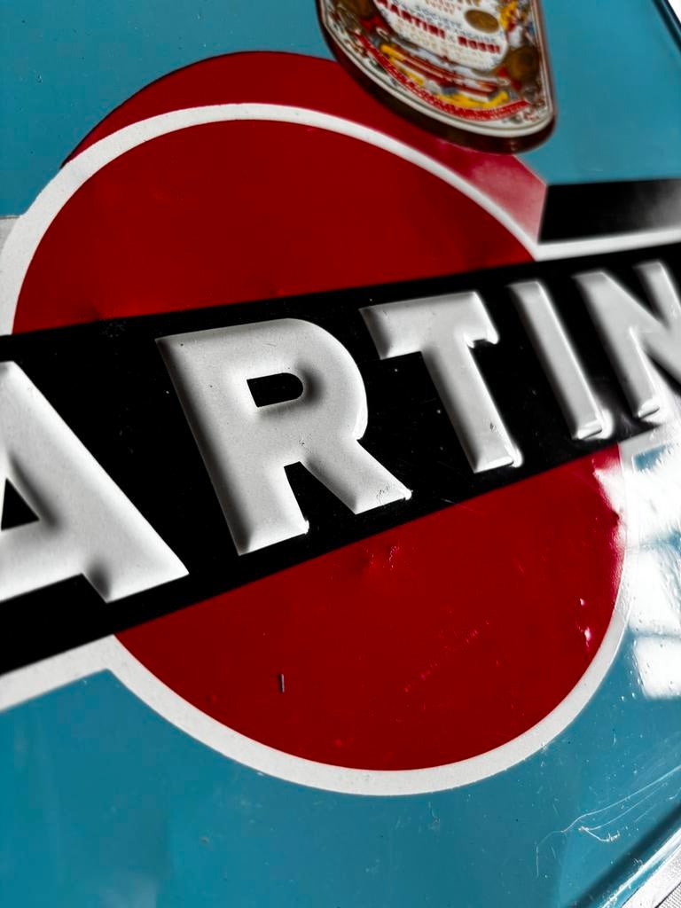 Blikken prijslijst Martini 1948, Verzamelen, Ophalen of Verzenden, Gebruikt