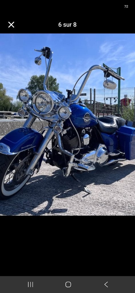 Harley Davidson, 2 cilinders, 1600 cc, Gebruikt, Traction Control