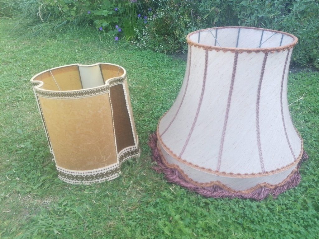 Lampenkappen, Meerkleurig, Rond, Zo goed als nieuw, Overige materialen