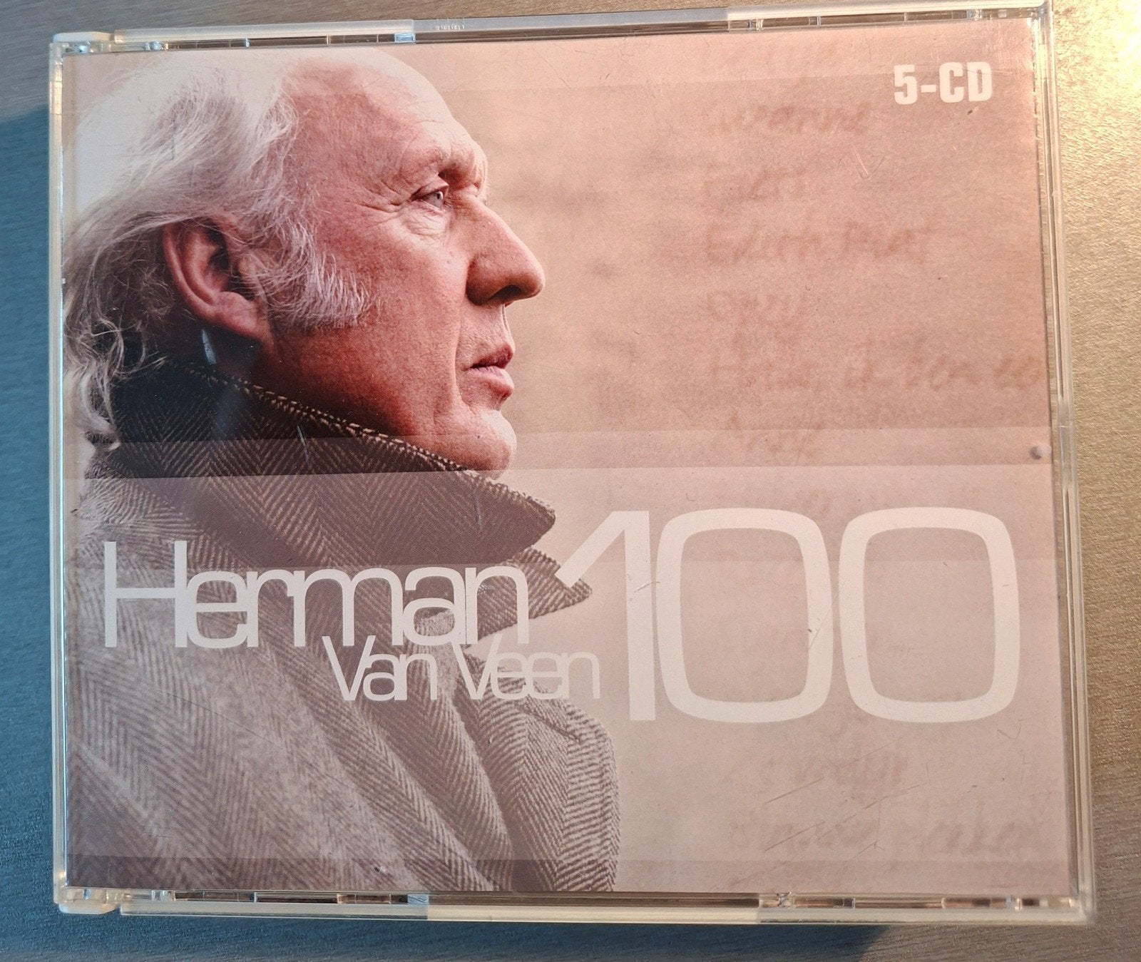 5cd box. Herman van Veen. 100., Ophalen of Verzenden