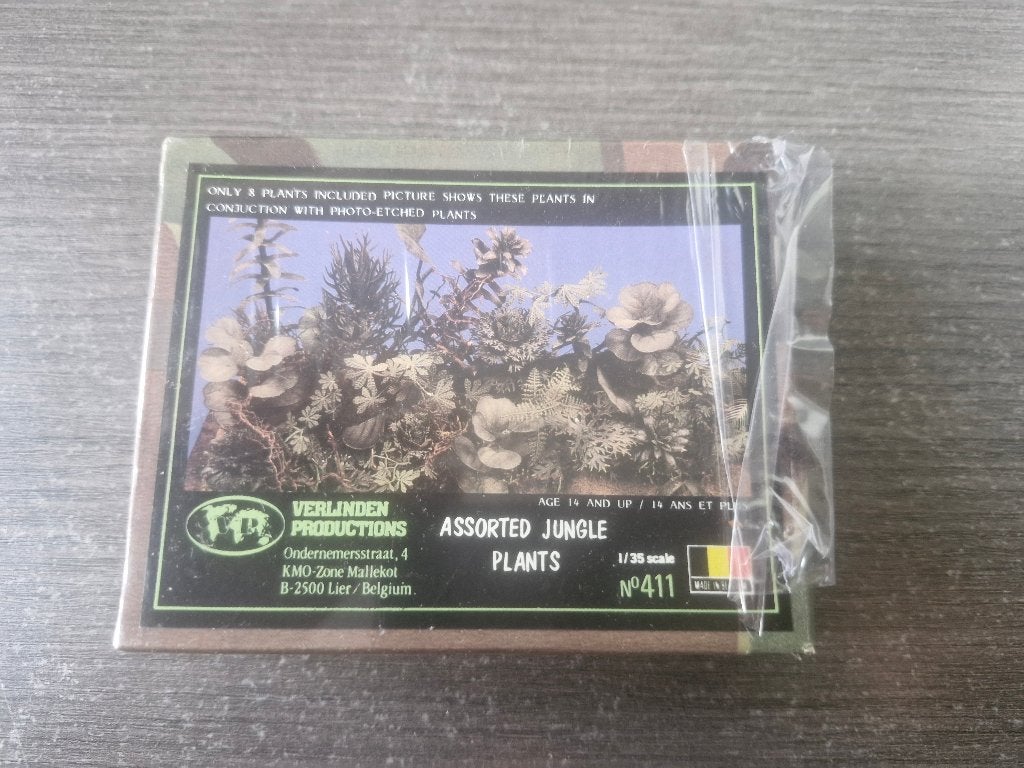 Verlinden 1/35 Assorted Jungle Plants, Ophalen of Verzenden, Nieuw, 1:35 tot 1:50, Diorama