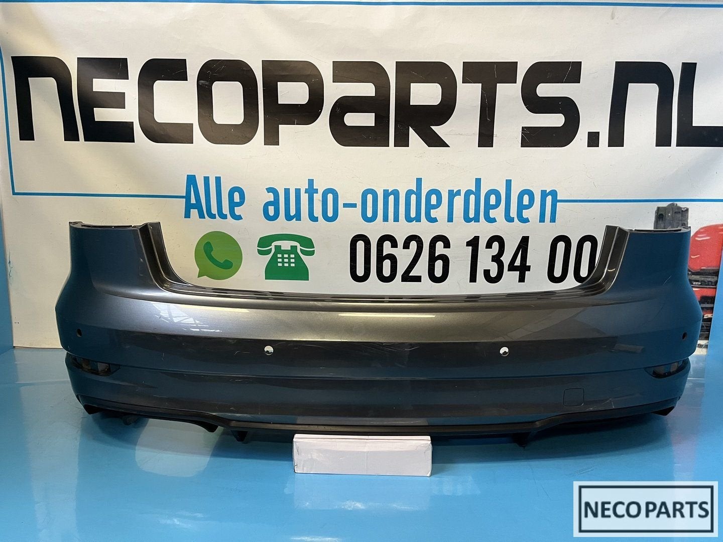 AUDI A3 8V S LINE SEDAN LIMOUSINE ACHTERBUMPER BUMPER, Gebruikt, -, -, Spatbord