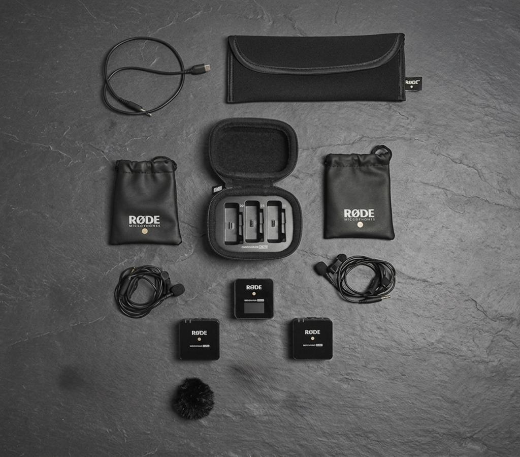Rode wireless go ii lav set + charging case, Muziek en Instrumenten, Microfoons, Ophalen, Zo goed als nieuw