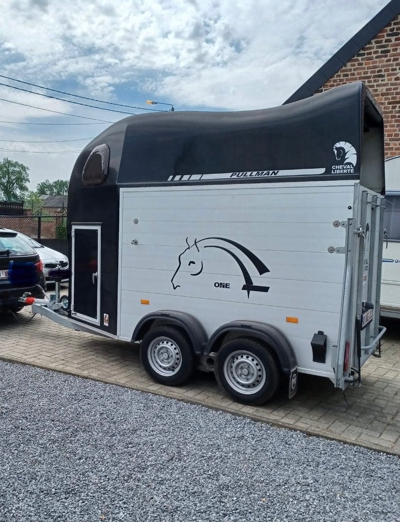 1,5 paards trailer, Dieren en Toebehoren, Ophalen, Gebruikt, Overige materialen, 1½-paards trailer