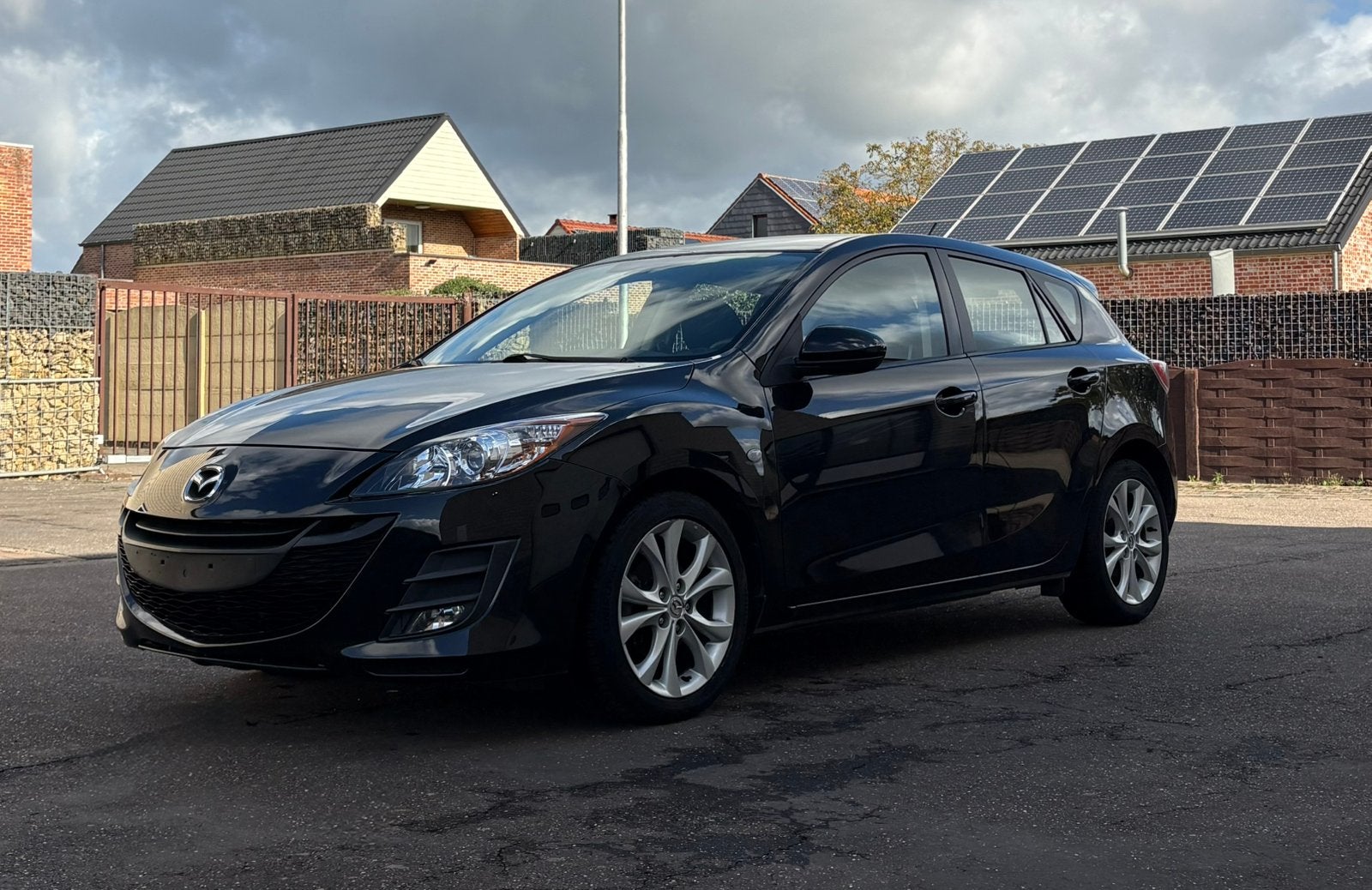 Mazda 3 1.6 Benzine | 2010 | 12M garantie, Autos, Achat, Boîte manuelle, Noir, 5 portes