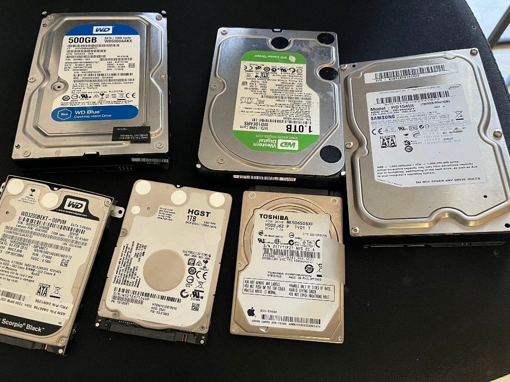 Harde schijven, Computers en Software, Verzenden, Gebruikt, Intern, Desktop