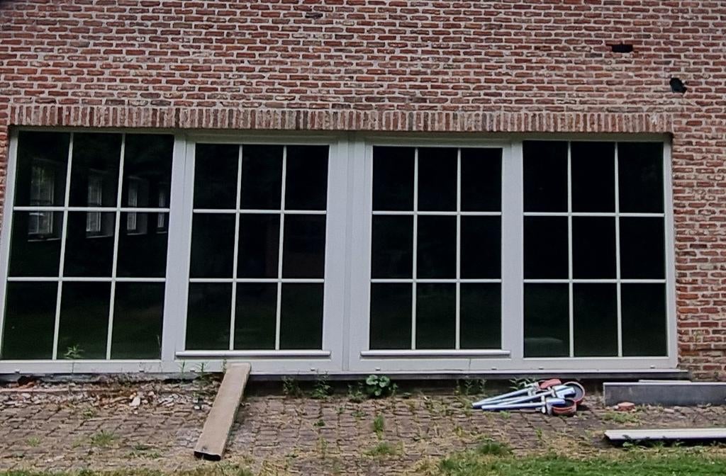 Grote dubbele glasplaten veiligheidsglas gelaagd glas, Ophalen, Dubbelglas, 160 cm of meer, Zo goed als nieuw