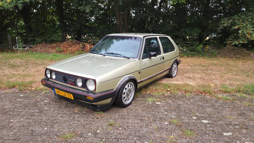 Volkswagen Golf 2 GTI KR 1986 - Restauratieproject, Autos, Volkswagen, Achat, 102 kW, Boîte manuelle, Noir