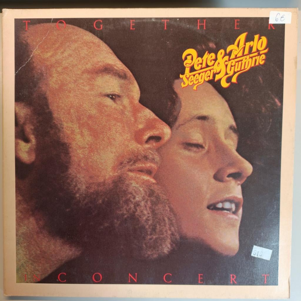 Lp Pete Seeger & Arlo Guthrie Together In Concert, Ophalen of Verzenden