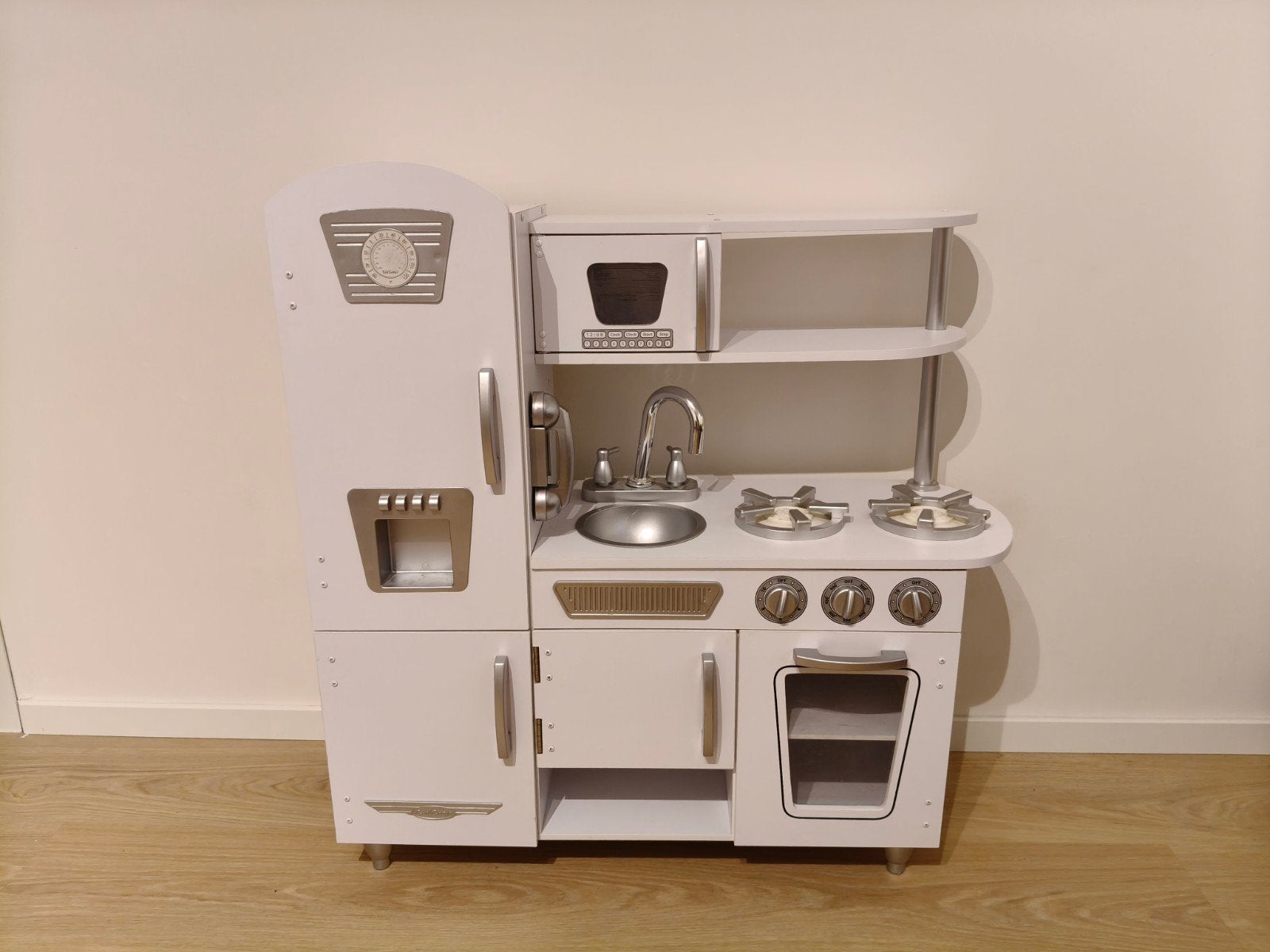 Kidcraft vintage speelgoedkeuken wit, Ophalen, Gebruikt, Hout, Speelkeuken