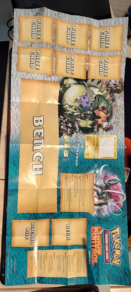 Pokemon playmats 2008-2010, Hobby en Vrije tijd, Ophalen of Verzenden