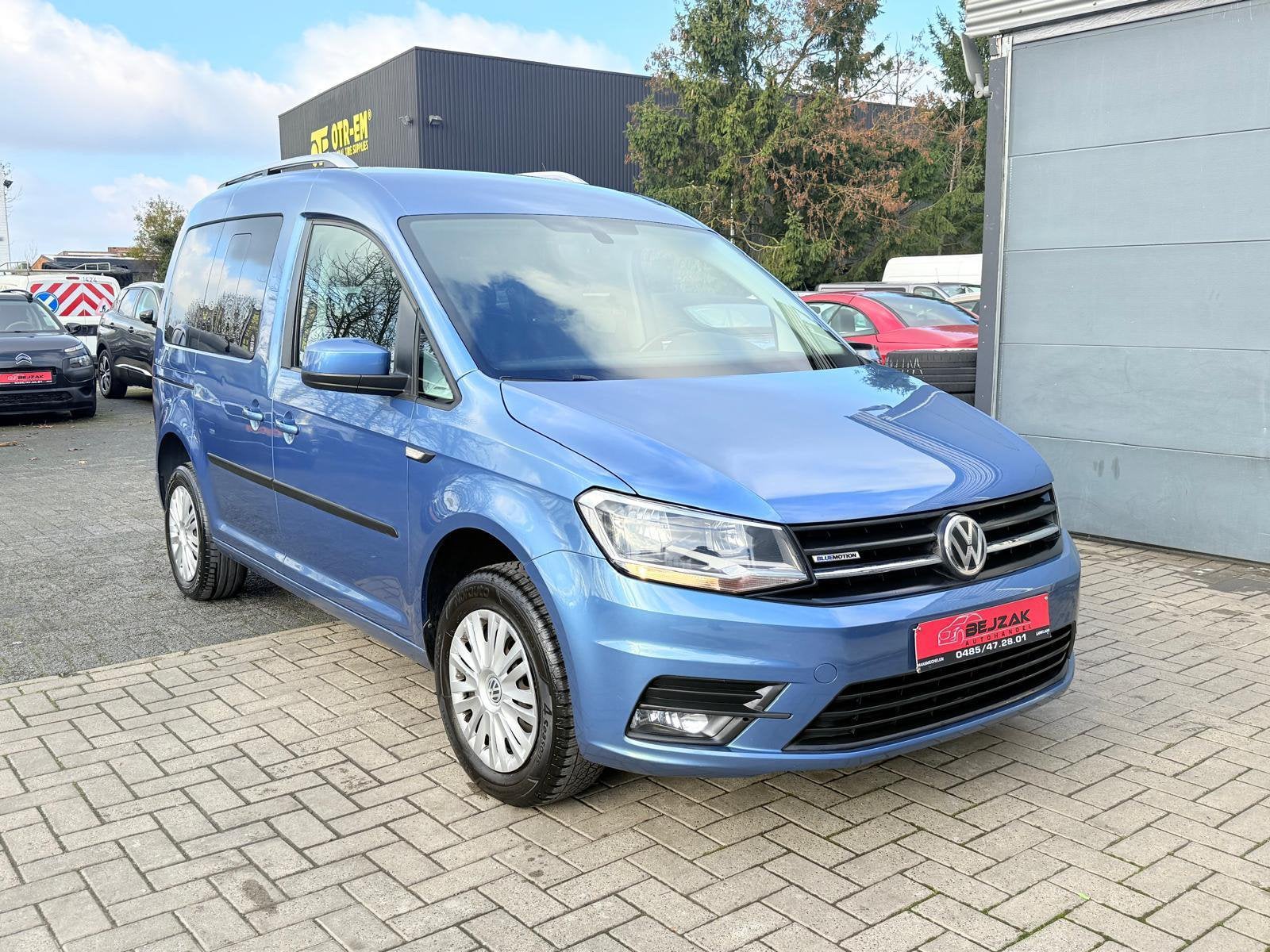 Volkswagen Caddy 1.4TGI CNG-Bleumotion Euro6b 1j garantie, Auto's, Euro 6, Caddy Combi, Bedrijf, Handgeschakeld