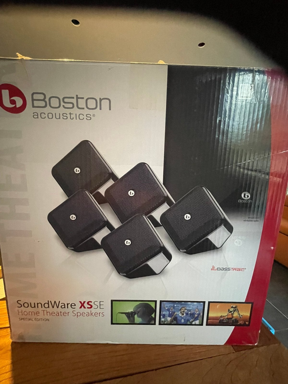 Boston Acoustics SoundWare XS 5.1 SE, Computers en Software, Pc speakers, Ophalen, Nieuw, Audiokanaal 5.1, Boston Acoustics
