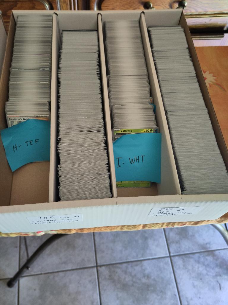+/- 11000 bulk €600, Enlèvement, Comme neuf, Plusieurs cartes, Foil