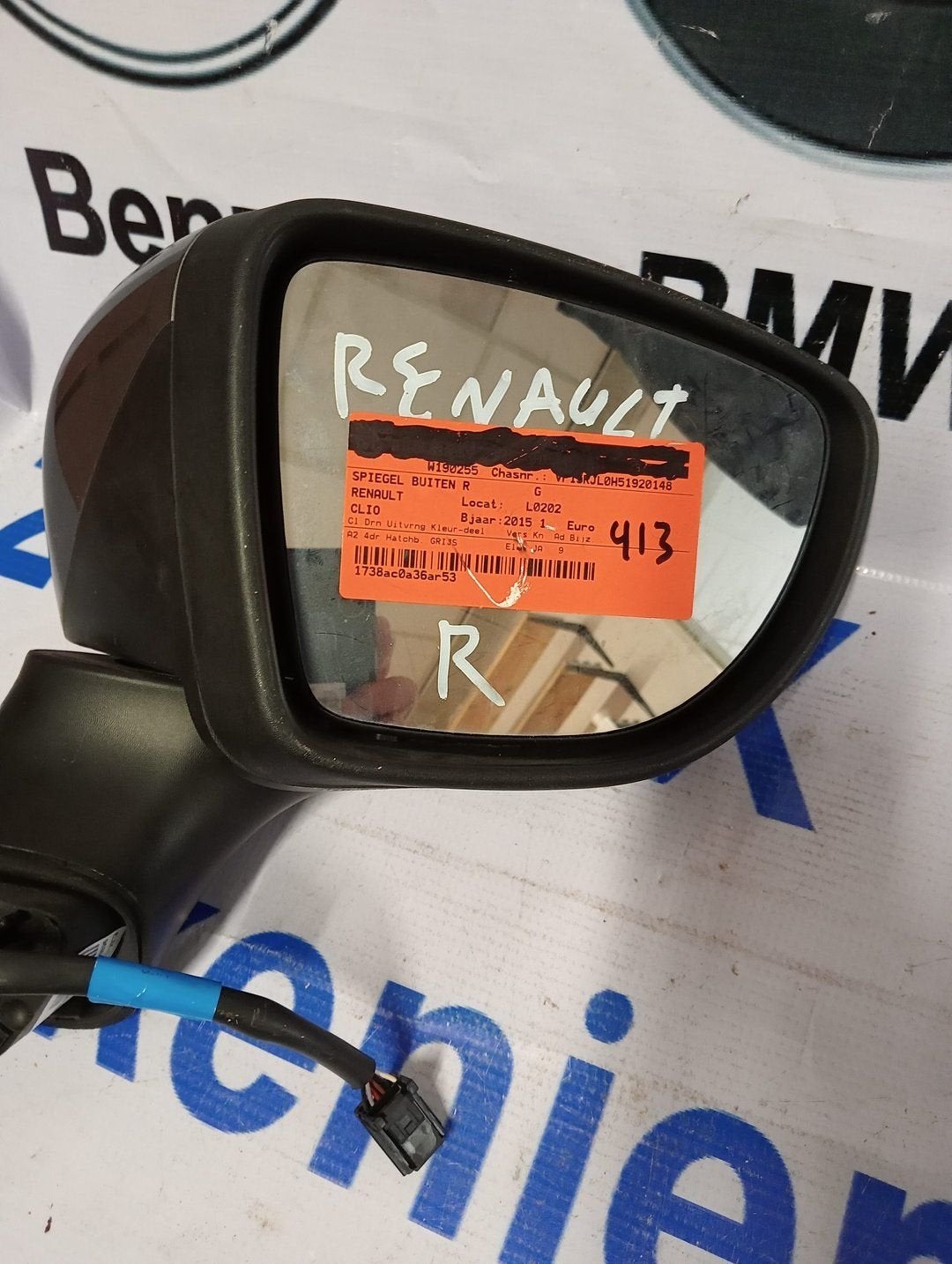 Renault Clio Buitenspiegel Rechts 2015, Renault, -, Utilisé, -