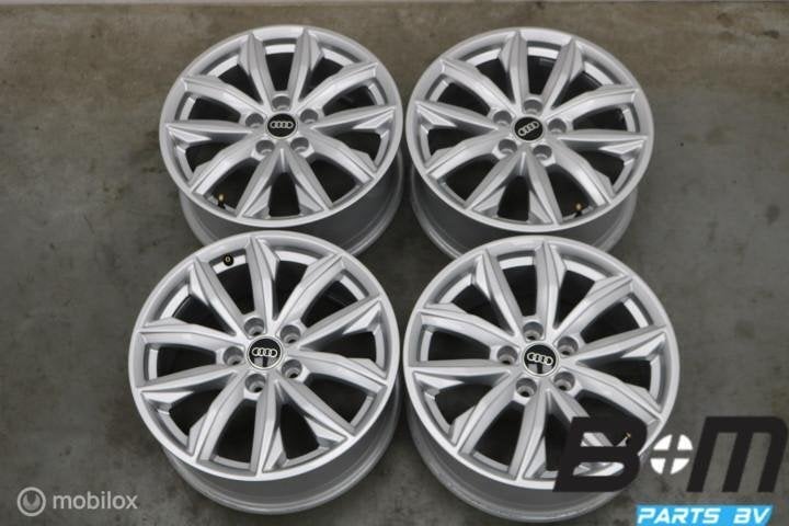 NIEUWSTAAT! Org. 17 inch velgen Audi Q5 80A 8R 80A601025J, Auto-onderdelen, Banden en Velgen, Gebruikt, Velg(en)