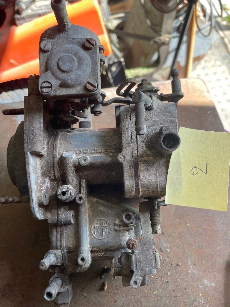 carburateur solex, Enlèvement