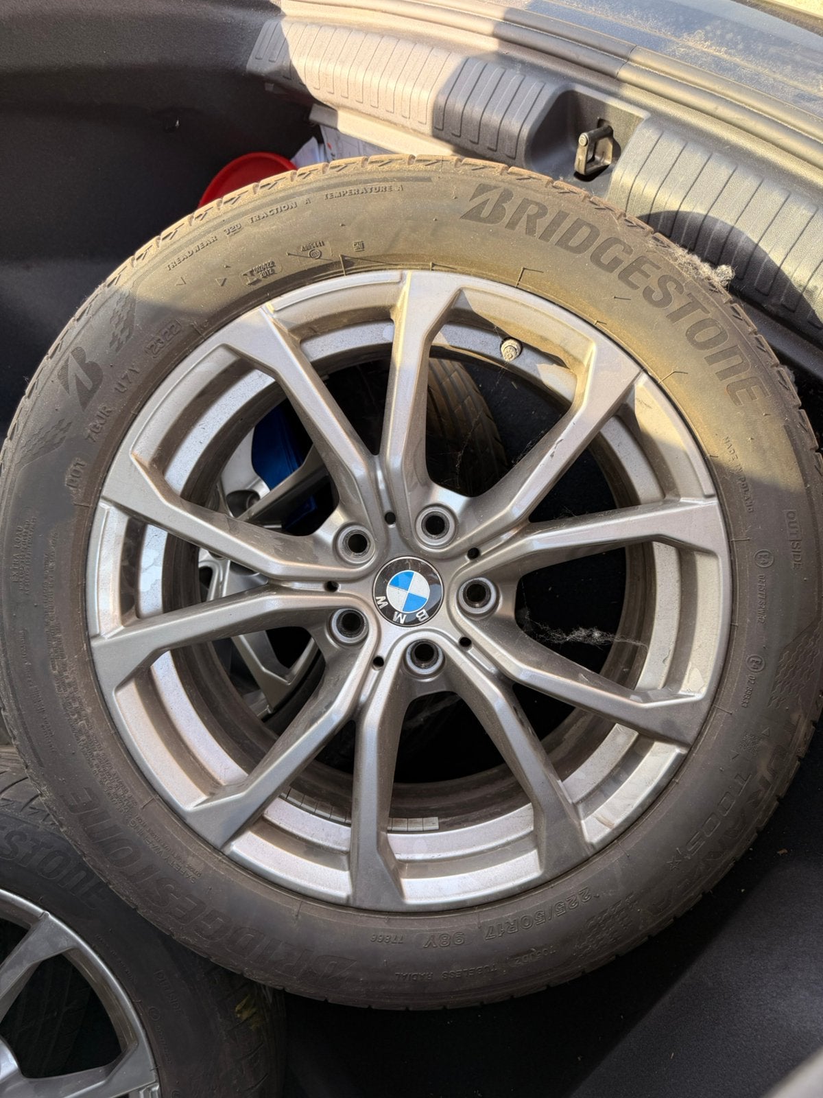 Set BMW banden 255/50 17 inch (zomer), Pneus été, Enlèvement, Pneu(s), 17 pouces