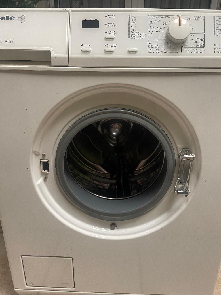 IK ZOEK WASMACHINE DEUR MET SLOT VOOR MIELE, Ophalen, Gebruikt, Minder dan 85 cm, Voorlader