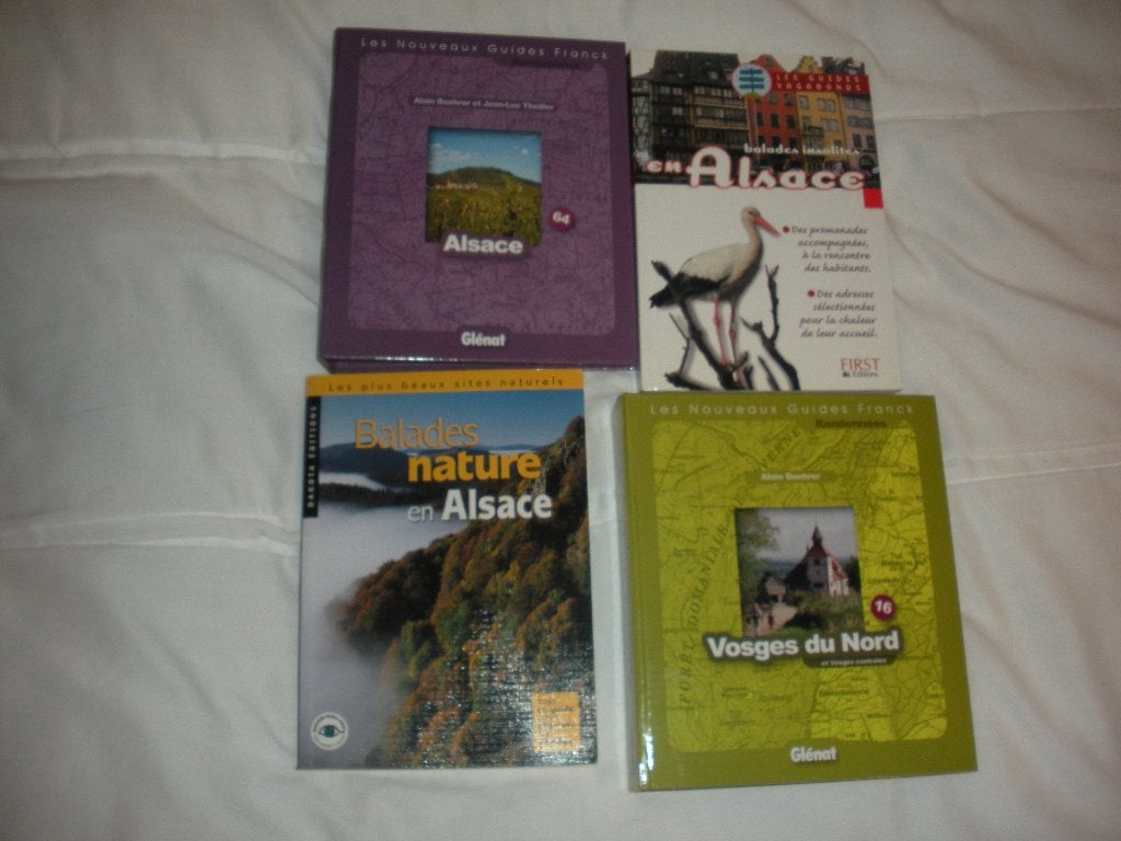 Guides touristiques ALSACE & VOSGES DU NORD., Europa, Zo goed als nieuw, Reisgids of -boek, Overige merken