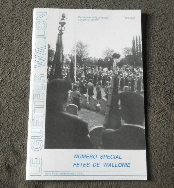 Guetteur Wallon 1988 - 3 Spécial fêtes de Wallonie, Livres, Enlèvement, Utilisé