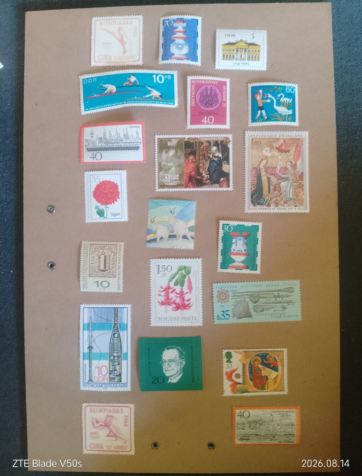 +-100 postzegel history, Postzegels en Munten, Ophalen of Verzenden
