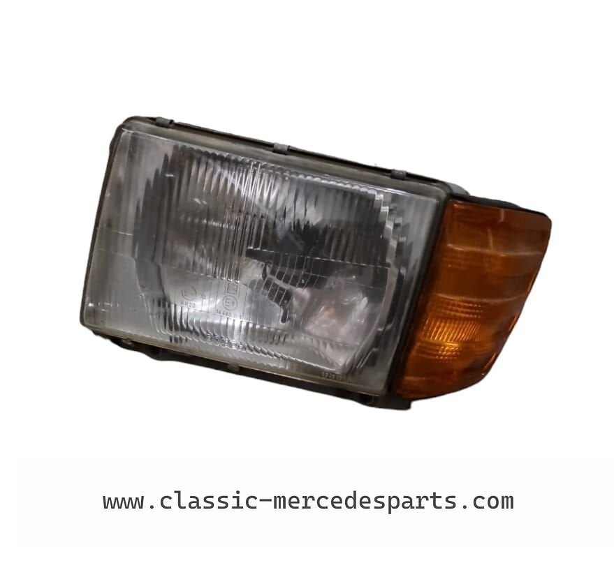 Linker Europese koplamp Mercedes SL w107 R107, Gebruikt, -, Ophalen of Verzenden, -