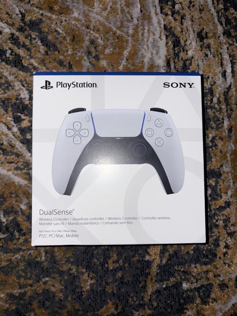 Manette PS5 DualSense Officielle - Blanche, Consoles de jeu & Jeux vidéo, Consoles de jeu | Sony Consoles | Accessoires, Neuf