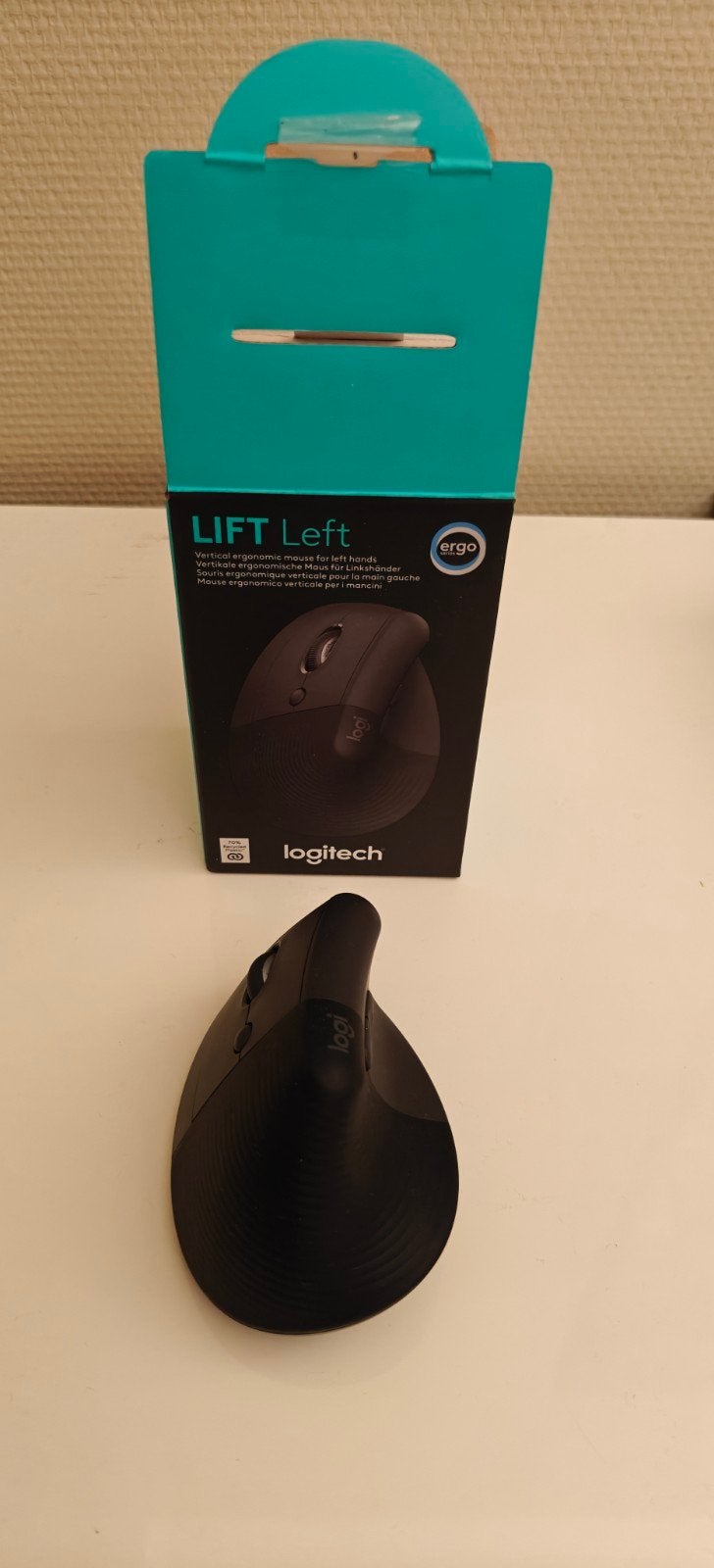 souris pour gauchers Logitech Lift Left Vertical Ergonomic, Informatique & Logiciels, Souris, Enlèvement ou Envoi, Sans fil, Gaucher