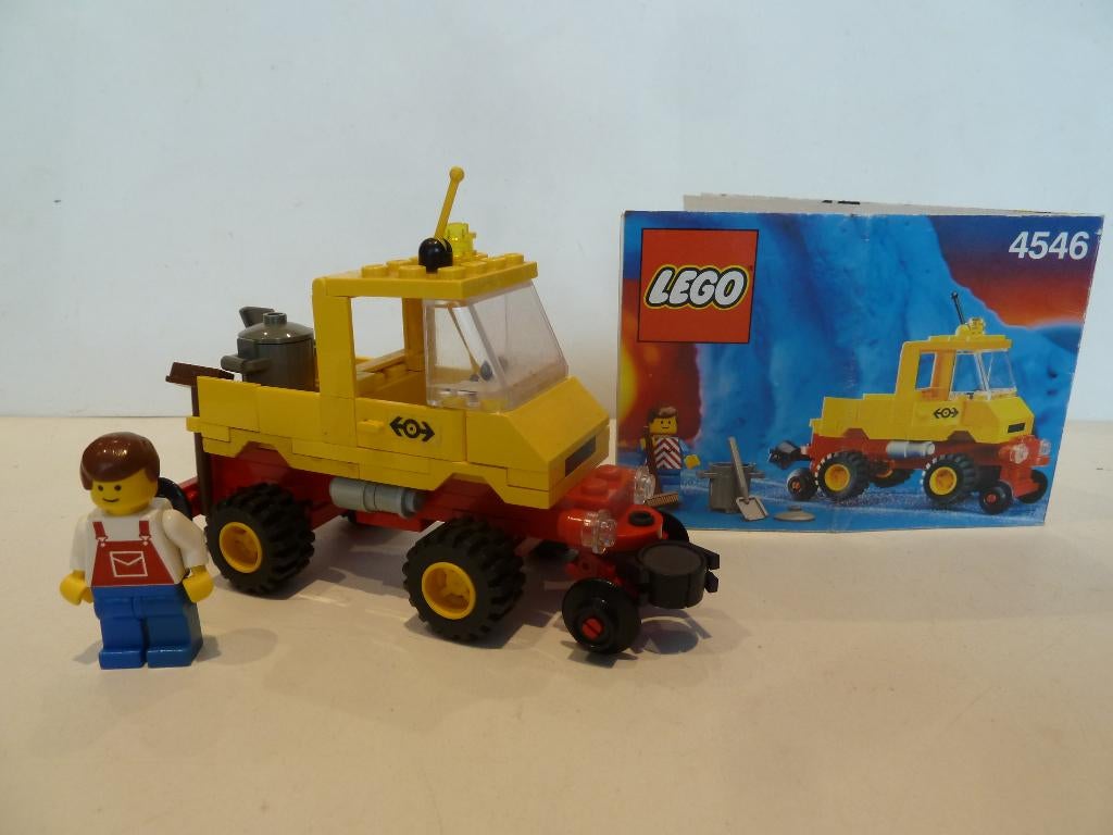 Lego Trains 9V 4546 Road & Rail Maintenance, Gebruikt, Overige thema's, Lego, Compleet