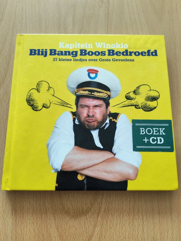 Kapitein Winokio liedjesboek, Boeken, Ophalen, Kapitein Winokio, Cd