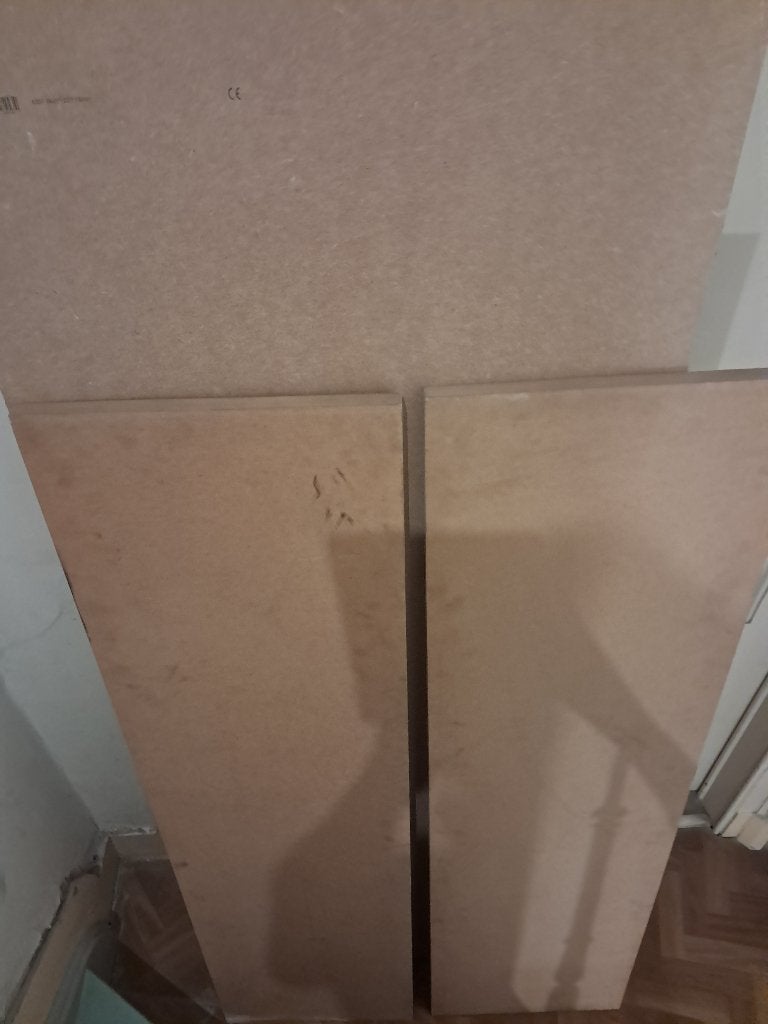 Een pakket van 3 hoogwaardige Fibrofit MDF-platen., Ophalen