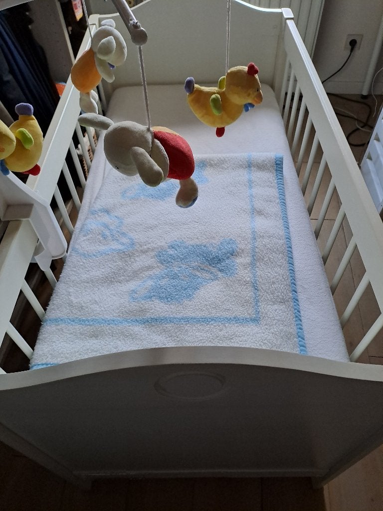 berçeau, Enfants & Bébés, Enlèvement ou Envoi, Utilisé, Sommier à lattes