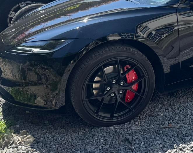 Gekleurde remklauwen Tesla, Auto's, Seat, Particulier, Wit, Zwart, Ophalen
