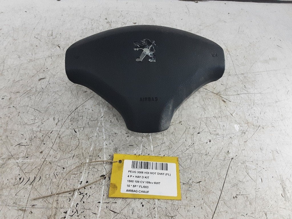 AIRBAG VOLANT Peugeot 3008 I (0U / HU) (101758303303), Autos : Pièces & Accessoires, Mevr. I. Hauben, Utilisé, Rue de l'Espoir 34 34
4030  GRIVEGNÉE, BE